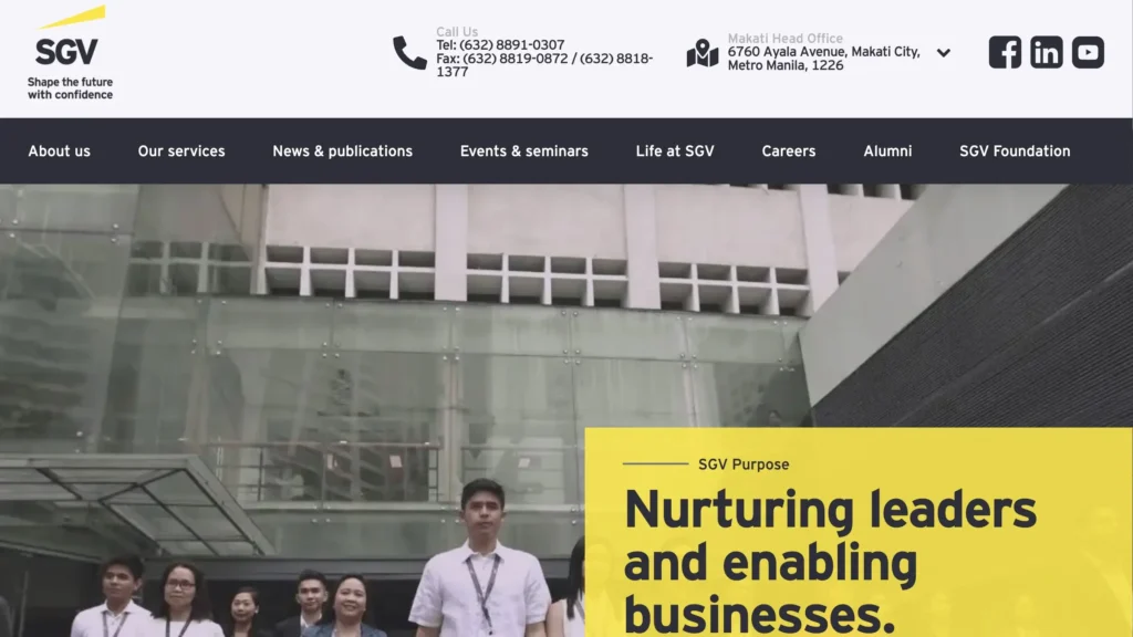 SGV website